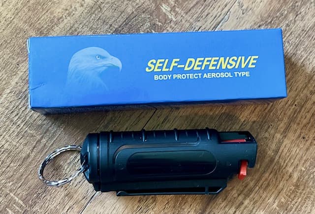 OC Spray a less lethal option.